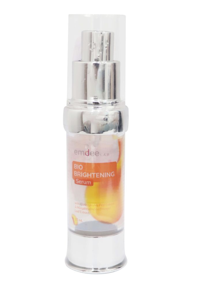 Bio Brightening Serum by Emdee Lab untuk flek hitam lapisan luar!